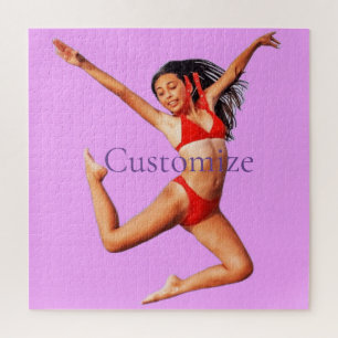 Dancing Bikini Model Thunder_Cove Jigsaw Puzzle