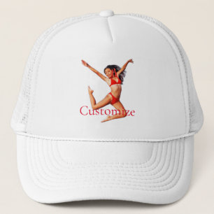 Dancing Bikini Model Thunder_Cove Trucker Hat