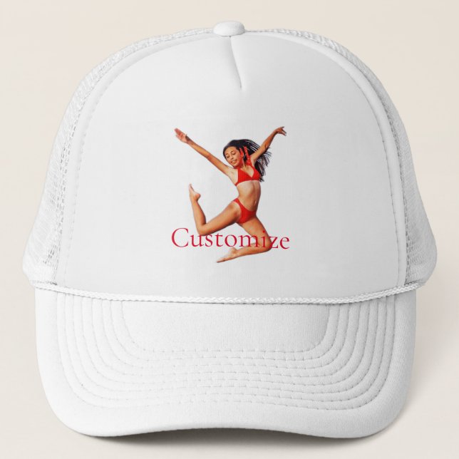 Dancing Bikini Model Thunder_Cove Trucker Hat (Front)