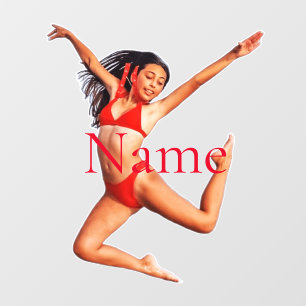 Dancing Bikini Model Thunder_Cove Window Cling