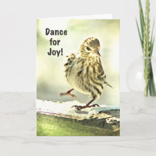 Dancing Bird Mother's Day Card