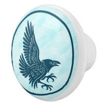 Dancing Blue Raven
