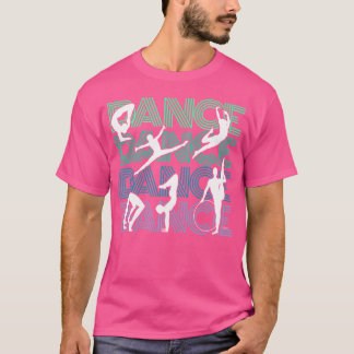 Dancing Boys Male Dancer Challenge Dance Teacher T-Shirt
