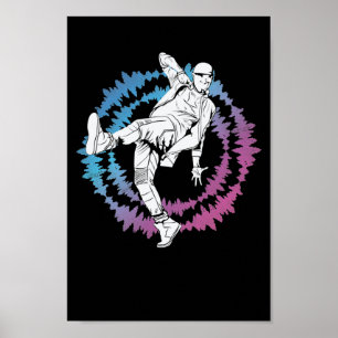 dancing breakdance Beat Poster