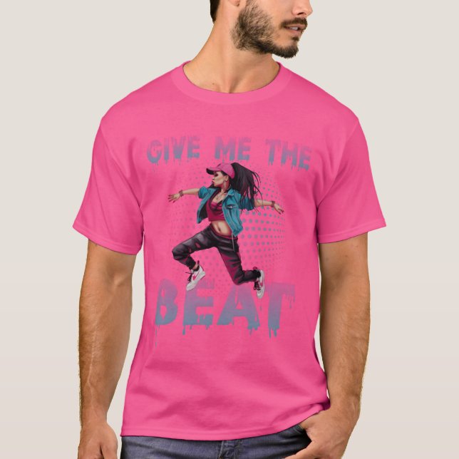 Dancing Breakdance Streetdane Rap gift T-Shirt (Front)
