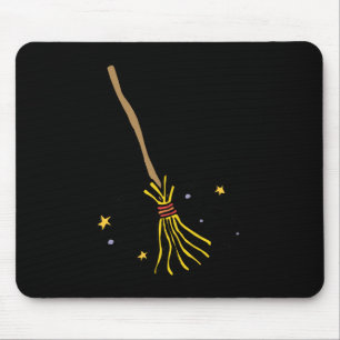 Dancing Broom Mouse Mat