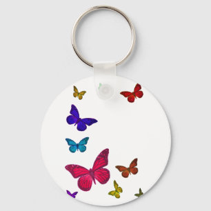 Dancing Butterflies Key Ring