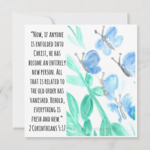 Dancing Butterflies Thank You Card