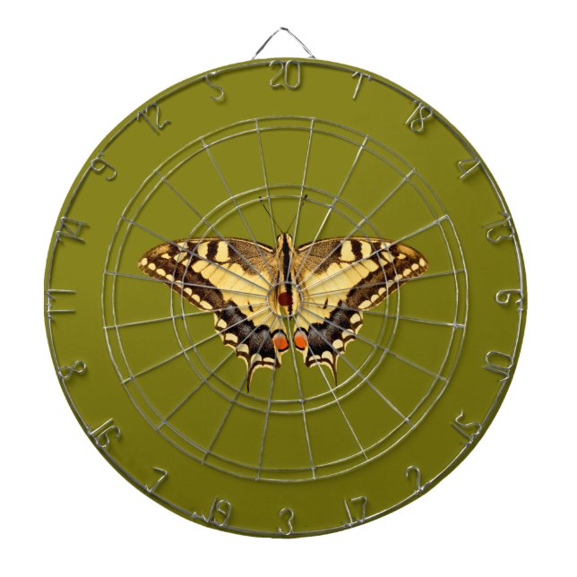 Dancing Butterfly Dartboard (Front)
