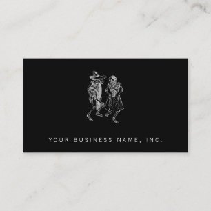 Dancing Calavera Posada Business Card