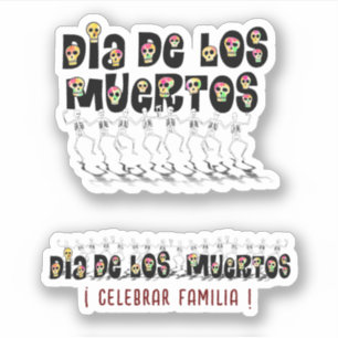 Dancing Calaveras Dia De Los Muertos