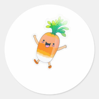 Dancing Carrot Sticker