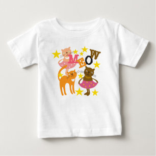 Dancing Cats Baby T-Shirt