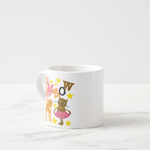 Dancing Cats Espresso Cup