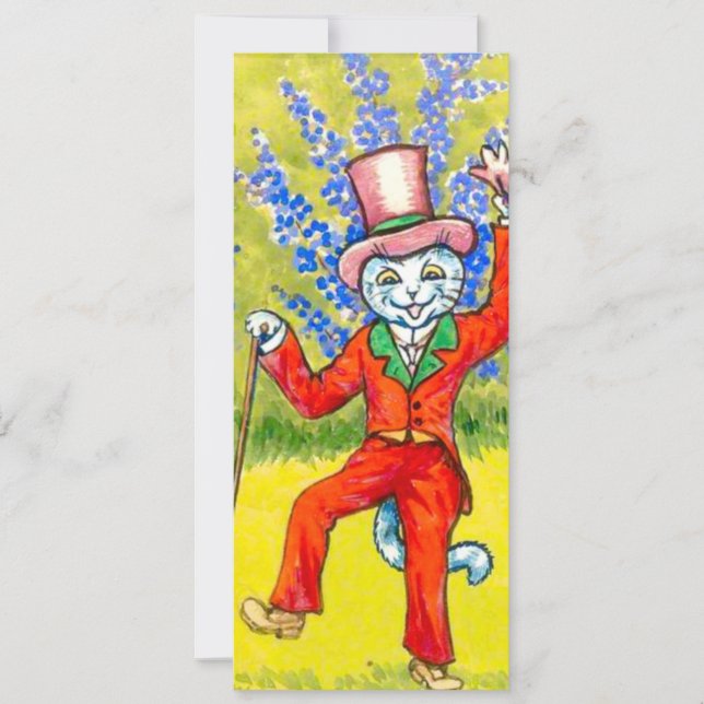 Dancing Cats Invitation (Front)