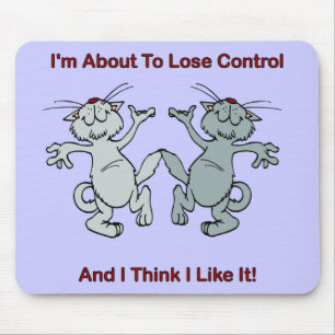 Dancing Cats Mouse Mat