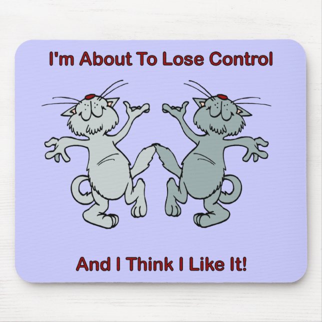 Dancing Cats Mouse Mat (Front)