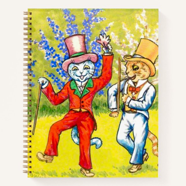 Dancing Cats Notebook (Front)