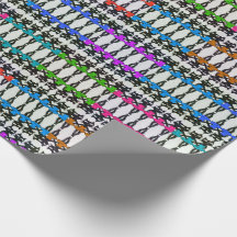 Dancing Cats Wrapping Paper