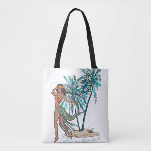 Dancing chill girl Tote bag