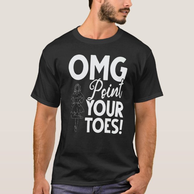 Dancing Choreography Dance Instructor  Dance Teach T-Shirt (Front)