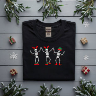 Dancing Christmas Skeletons T-Shirt