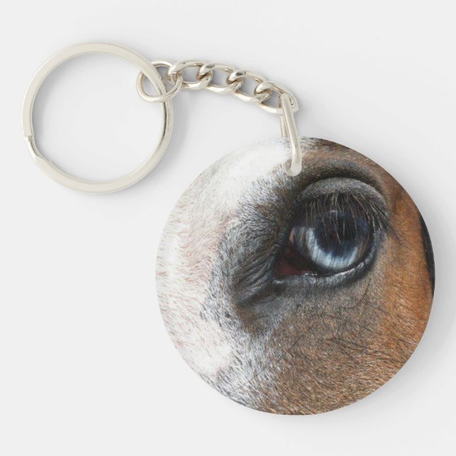 Dancing Clydesdale Keychain (Front)