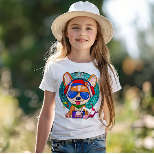 Dancing Corgi Kawaii Cute T-Shirt