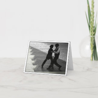 Dancing Couple Notecard