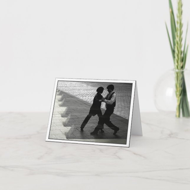 Dancing Couple Notecard (Front)