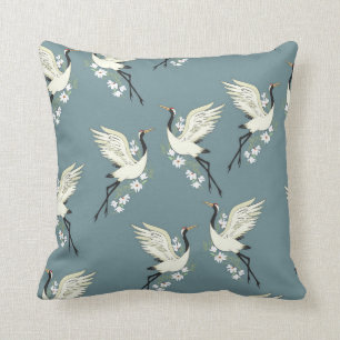 Dancing Crane Cushion