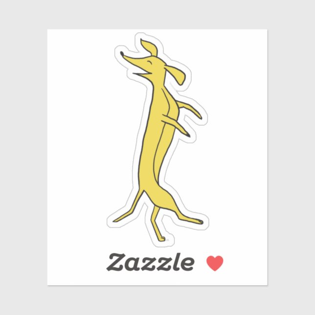 Dancing dachshund (Sheet)