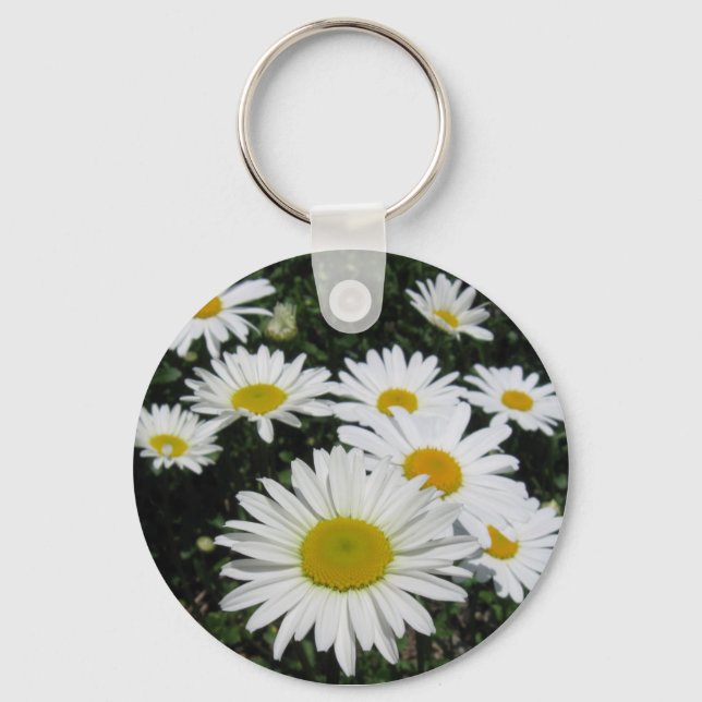 Dancing Daisies Keychain (Front)