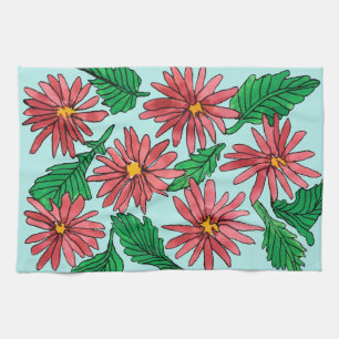 Dancing Daisies Tea Towel