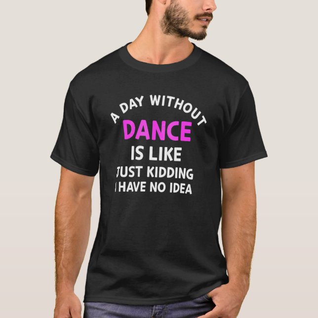 Dancing Dancer Coach Instructors T-Shirt (Front)