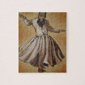 Dancing Dervish Ottoman Dynasty Art Jigsaw Puzzle
