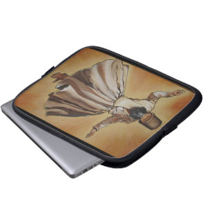 Dancing Dervish Ottoman Dynasty Art Laptop Sleeve