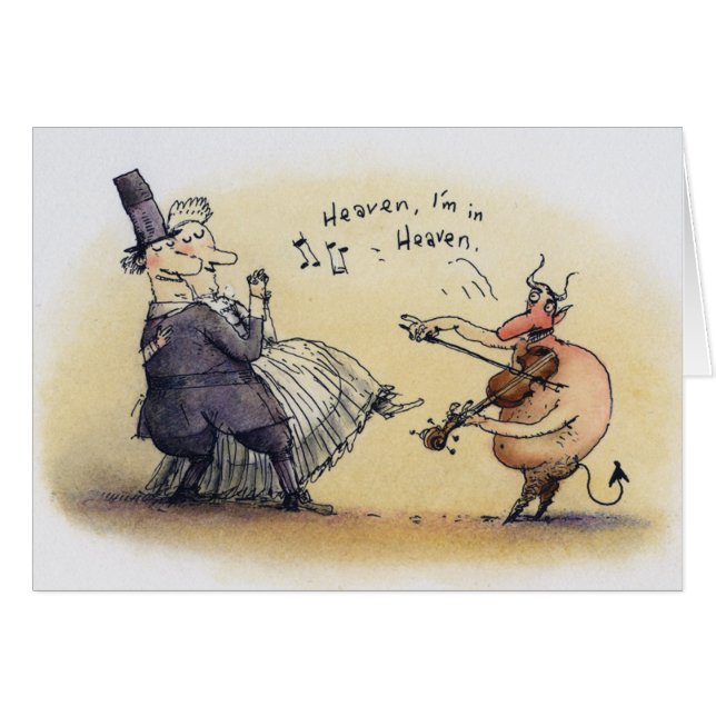 Dancing Devil Card (Front Horizontal)