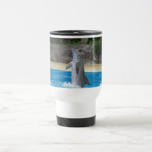 Dancing Dolphin travel Mug