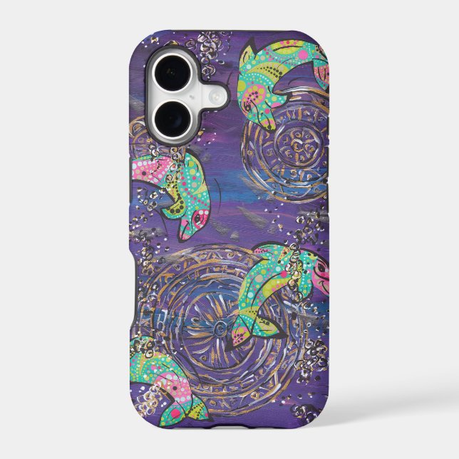 Dancing Dolphins Case-Mate ID iPhone 5 Case (Back)