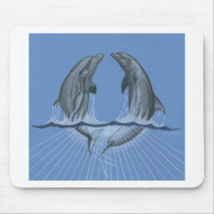Dancing Dolphins Mouse Mat