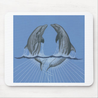 Dancing Dolphins Mouse Mat