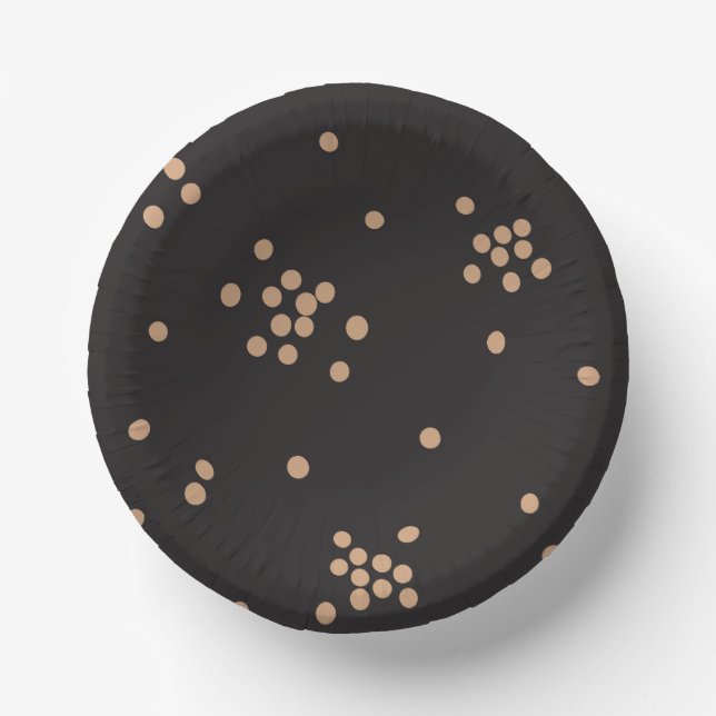 Dancing Dots 2 Paper Plate (Front)