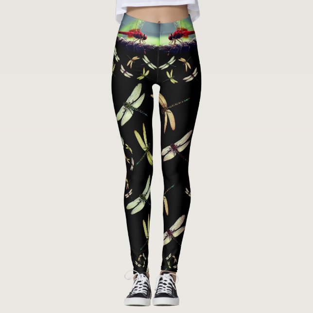 Dancing Dragonfly  Leggings (Front)