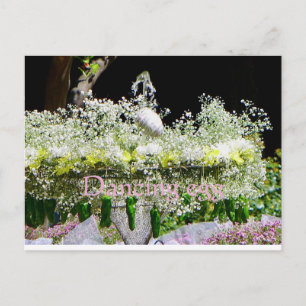 Dancing egg postcard