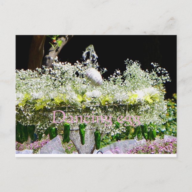 Dancing egg postcard (Front)