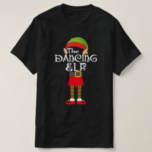 dancing elf family matching christmas T-Shirt