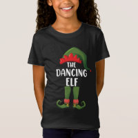 Dancing Elf Family Matching Group Christmas Party