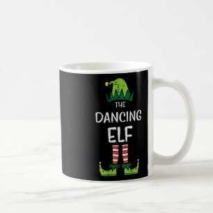 Dancing Elf Xmas Pjs Matching Christmas Pyjamas Fa Coffee Mug