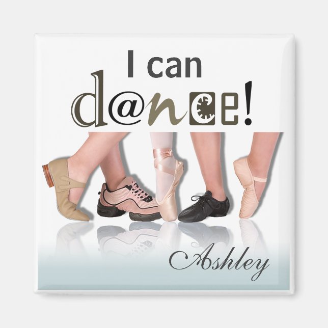 "Dancing Feet" - Choreographer, Dancer, Instructor Magnet (Front)